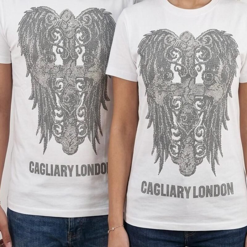 Premium Winged Cross Graphic T-Shirt